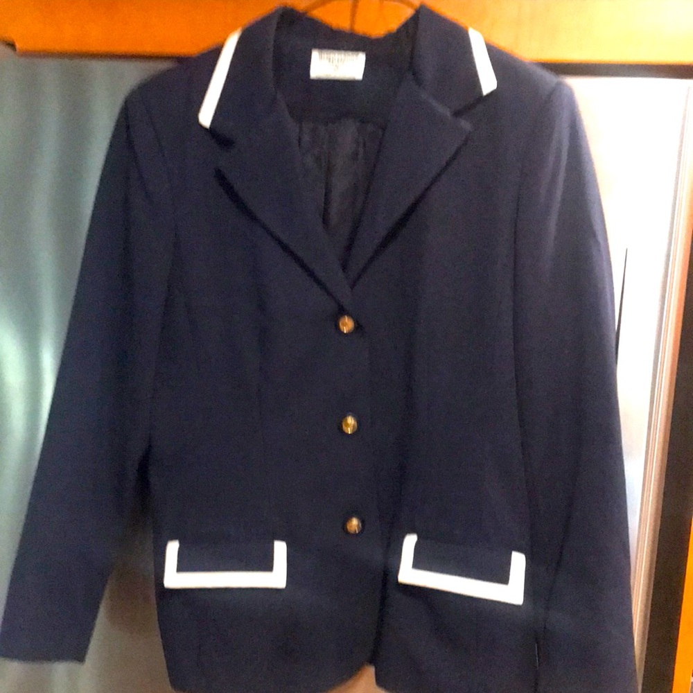 Draper Damon’s Womens Navy Blue Blazer